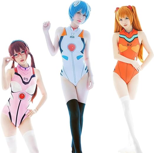 【PSA10】アスカ & レイ & マリ [水着]/CL08/エヴァンゲリオン ヱヴァンゲリヲン新劇場版」より水着姿のアスカとレイが「POP UP